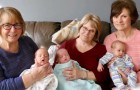 Mamma single è esausta e chiede aiuto per gestire i suoi 3 gemelli: 3 nonne rispondono all'appello
