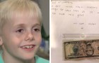 At 9 he wants to give $15 to his teacher: 