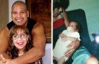 44 jaar geleden adopteerde ze de pasgeborene die voor haar deur was achtergelaten: vandaag bedankt hij haar voor alle liefde
