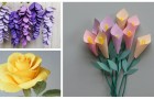 Dai vita a fantastici fiori di carta colorati da usare in mille lavoretti creativi