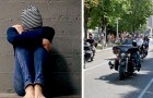 Ragazza viene scortata da quasi 300 motociclisti al ballo scolastico: veniva bullizzata perché dislessica