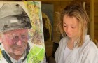 Elle a commencé à peindre pendant le confinement : aujourd'hui, elle expose ses œuvres dans une galerie et a vendu une toile pour 10 000 £