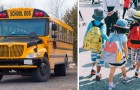 Uno scuolabus va in fiamme: l'autista mette in salvo tutti i bambini a bordo e diventa un eroe (+VIDEO)