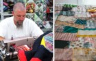 Detenuti passano le ore a cucire delle trapunte che andranno in regalo ai bambini che ancora non sono stati adottati