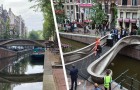 ’s Werelds eerste 3D-geprinte stalen brug geopend in Amsterdam
