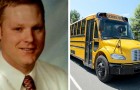 Schoolbuschauffeur volgt zijn instinct en redt 30 kinderen van een vreselijk ongeluk
