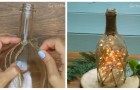 Recyclez une vieille bouteille en verre et transformez-la en une fantastique lanterne créative (+ VIDÉO)