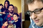 Lionel Messi en zijn vrouw schonken een technische bril aan een slechtziende fan: nu kan hij lezen