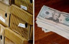 Findet eine Kiste voller Geld und beschließt, sie ihrem Besitzer zurückzugeben: gefördert von dem Unternehmen, in dem er arbeitet