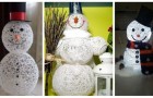 Impara a creare un pupazzo di neve che non si scioglierà mai per le tue decorazioni di Natale