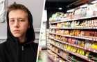 A grocery store owner sees a boy stealing snacks: instead of calling the police, he offers him healthier food