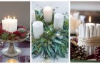 Candele bianche a Natale: decora la casa con queste composizioni eleganti e tradizionali