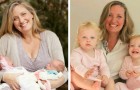 Alleinerziehende Mutter bringt mit 50 Jahren wunderschöne Zwillinge zur Welt, nachdem sie es 11 Jahre lang versucht hat
