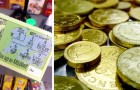 Lotterielos gewinnt 70.000 € - glücklicher arbeitsloser Mann mit zwei Kindern