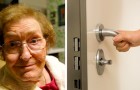 Cubre las manijas de las puertas de la casa con brillantina para no dejar que su suegra se entrometa en su casa