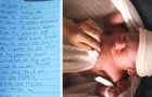 Newborn baby girl abandoned in the street is found on New Year's Eve with a letter: her parents are too poverty stricken to take care of her (+VIDEO)