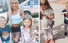 Mom defends her decision to buy cheap clothes for her children while she herself wears designer labels 