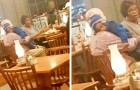 Un serveur découvre que son patron a bercé les petits-enfants de deux seniors dans le restaurant