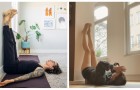 Gambe al muro: impara a rilassarti con una posizione comodissima da fare in casa ogni giorno