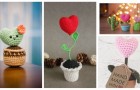 Piante a forma di cuore per San Valentino: 7 adorabili idee regalo da realizzare all'uncinetto
