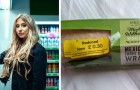 This woman spent only £ 163 pounds ($ 220 dollars) on shopping in 2021