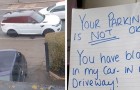 Ze parkeren voor haar oprit en blokkeren de uitgang: ze neemt wraak door woedende brieven te schrijven aan de eigenaren