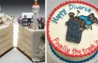 Echtscheidingstaarten: 15 zoete creaties om het einde van het huwelijk te vieren