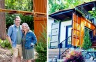 Couple recycle two shipping containers and turn them into the low-cost home they've always dreamed of