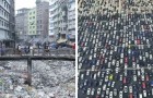 Apocalyptische steden: 15 foto's van stedelijke ruimtes die zo benauwend zijn dat ze hels lijken