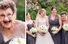 Esta joven le pidió a su abuela de 89 años que asista a su boda como dama de honor
