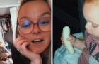 Exhausted mom doesn't know how to get her daughter to sleep in the evening - then she discovers all she needs is a banana