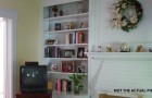 En familj flyttar in i ett nytt hus och hittar ett dolt rum bakom en bokhylla (+VIDEO)