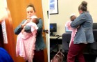 Giovane mamma deve sostenere un esame ma non trova una babysitter: la docente si offre di tenerle la bimba