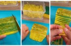Scopri il metodo più facile per tagliare a cubetti il sapone giallo della nonna