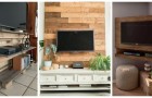 Costruisci mobili e pareti TV con i pallet: una soluzione originalissima per arredare il salotto