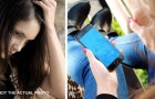 Hon upptäcker att hennes bror har installerat en gps i sin flickväns telefon: 