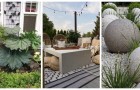 Ravviva il giardino con tanti progetti di fai-da-te da realizzare col cemento