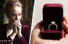 Le regala a su novia un anillo de unas 1.300 libras esterlinas, pero para ella es una desilusión: 
