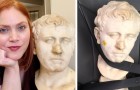 Compra un busto romano per $35 in un negozio dell'usato, ma poi scopre che risale davvero all'Antica Roma