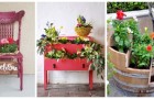 Hai bisogno di un vaso o fioriera per il giardino? Puoi crearne tanti tipi diversi col fai-da-te!