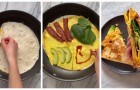 Una tortilla con l’omelette: la perfetta collisione di due mondi di cucina che viene da TikTok