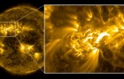Enorme zonnevlam wordt met de dag groter en dat kan gevolgen hebben voor de aarde