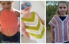 Gehäkelte Sommertops für Mädchen: Lassen Sie sich von vielen frischen und bunten Mustern inspirieren!