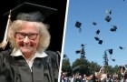 Elle obtient son diplôme à 84 ans après avoir été obligée d'abandonner l'université à l'époque