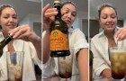 Sie kreiert in einem Tik Tok-Video ein Getränk aus seltsamen Zutaten: 