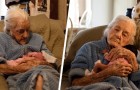 Nonna di 92 anni giura di vivere abbastanza a lungo per incontrare la nipotina: le foto dell'evento sono dolcissime