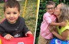 Little boy loses both parents: his stepsister adopts him and gives him the family he deserves
