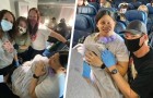 En kvinna föder barn på ett flyg till Hawai: 