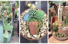 Kapotte potten: 11 manieren om ze om te toveren tot fantastische tuindecoraties