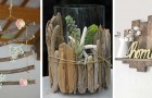 10 erstaunliche DIY-Dekorationen, die man aus kleinen Holzstücken herstellen kann